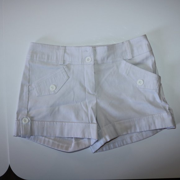 Fashion Exit White Shorts - Waist 27 - Length 11 - Picture 1 of 4